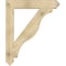 Ekena Millwork Funston Arts & Crafts Rough Sawn Bracket, Douglas Fir, 6"W x 40"D x 48"H BKT06X40X48FST03RDF - alternate 4